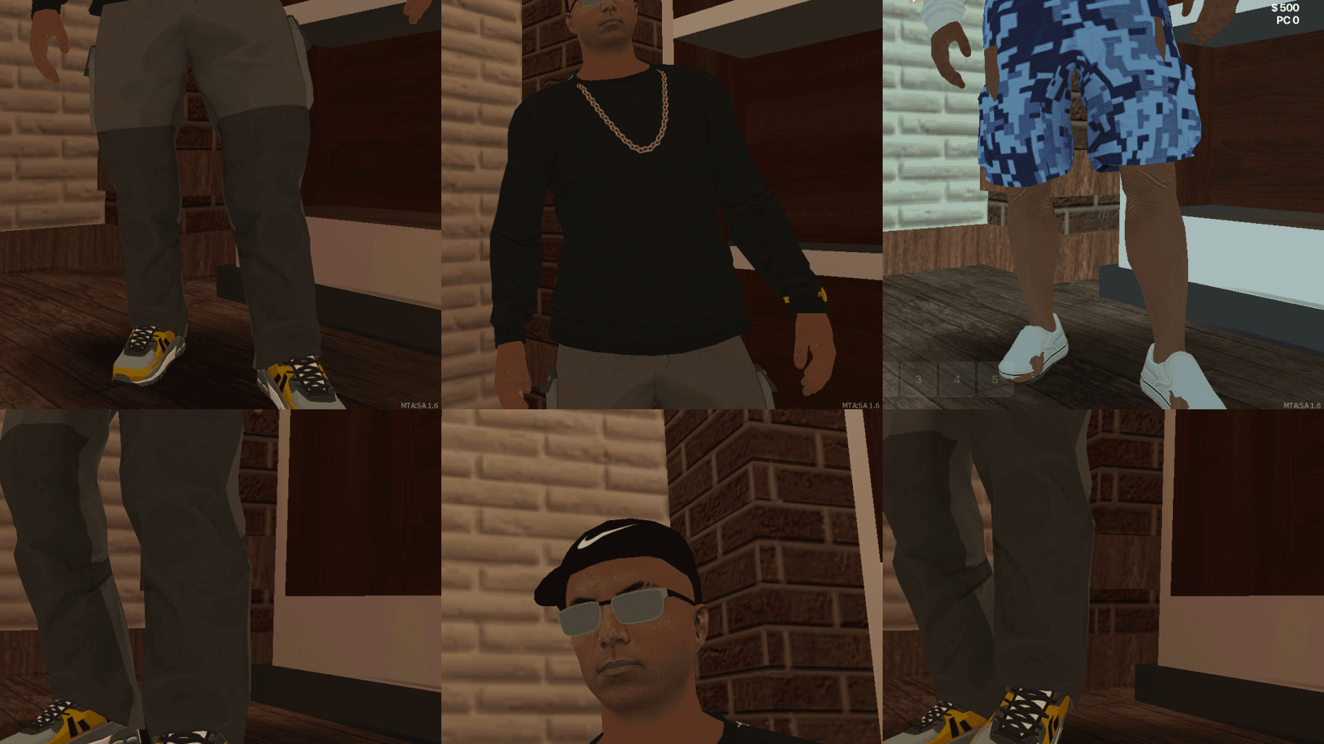 Customização de personagem