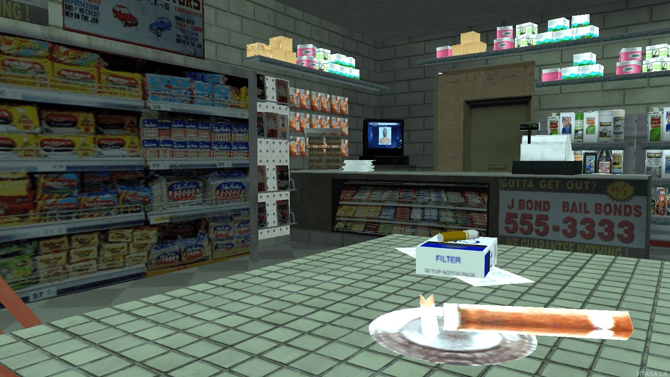 Modelagem estilo GTA SA